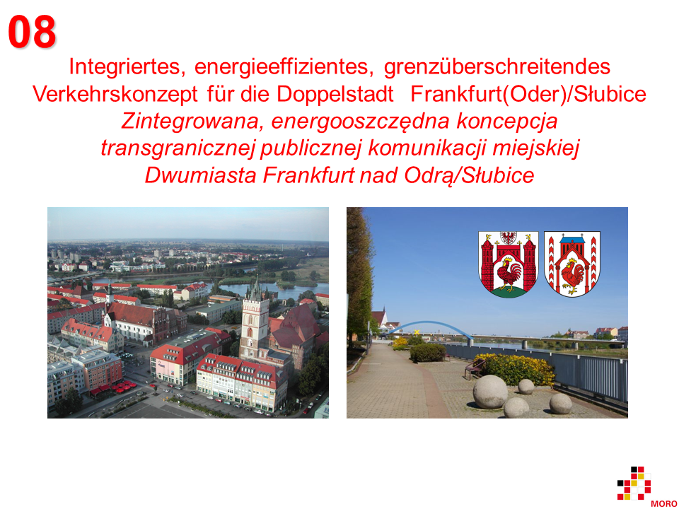 Verkehrskonzept / Koncepcja komunikacji miejskiej Frankfurt(Oder)/Słubice
