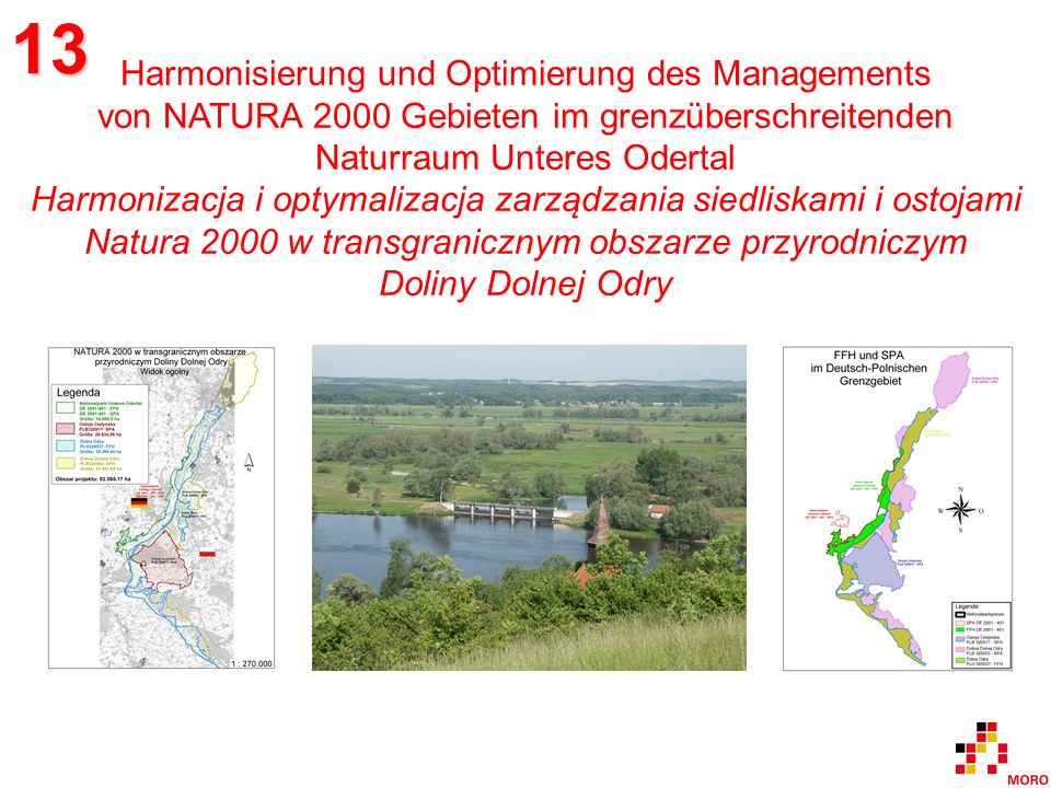 NATURA 2000 im Unteren Odertal / w Dolinie Dolnej Odry