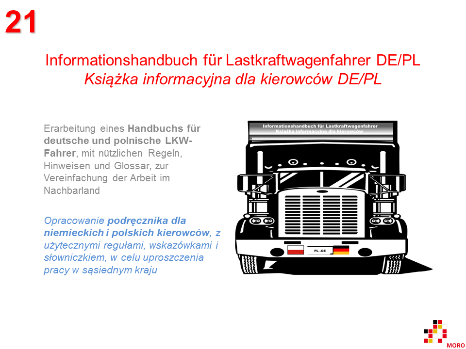Informationshandbuch für LKW-Fahrer / Książka informacyjna dla kierowców
