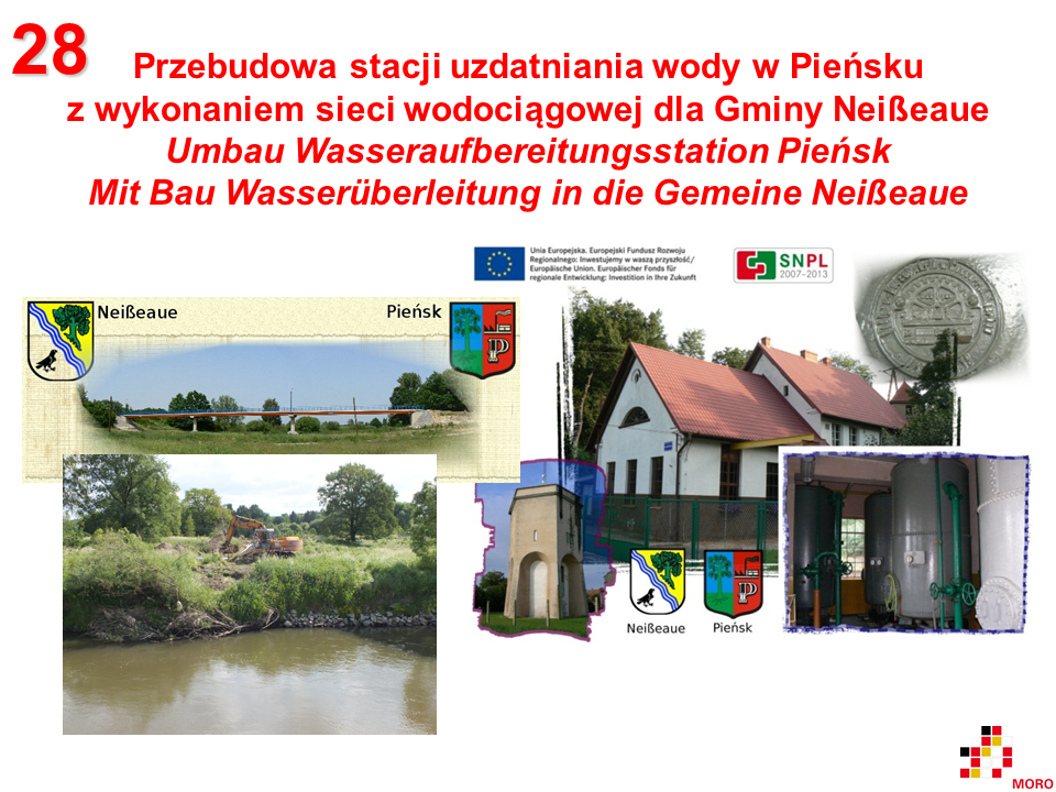 Umbau Wasseraufbereitungsstation Pieńsk / Przebudowa stacji uzdatniania wody w Pieńsku
