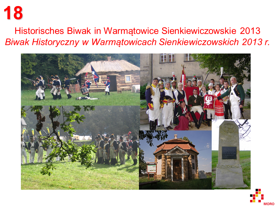 Historisches Biwak / Biwak Historyczny – Warmątowice Sienkiewiczowskie
