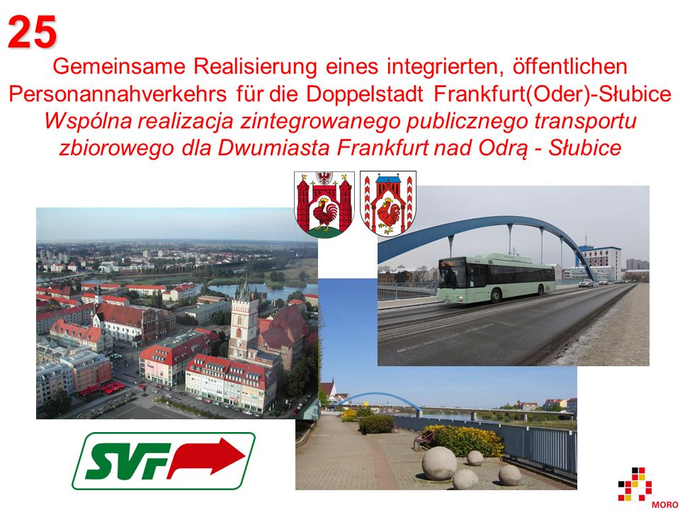 Öffentlicher Personennahverkehr / Publiczny transport zbiorowy Frankfurt (Oder) – Słubice