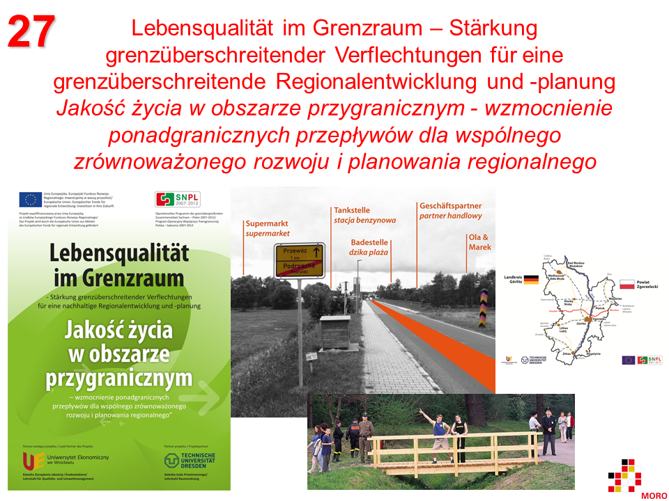 Lebensqualität im Grenzraum / Jakość życia w obszarze przygranicznym