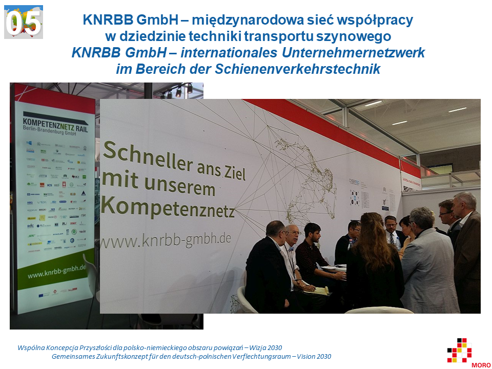 KNRBB GmbH – międzynarodowa sieć współpracy w dziedzinie techniki transportu szynowego / internationales Unternehmernetzwerk im Bereich der Schienenverkehrstechnik