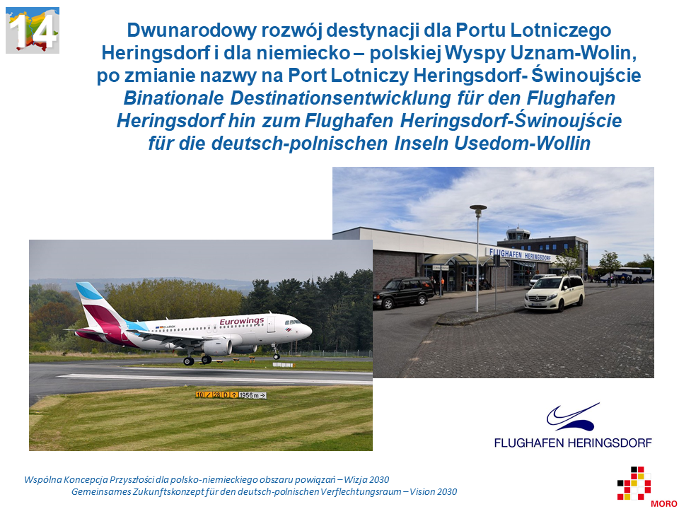 Dwunarodowy rozwój destynacji dla Portu Lotniczego Heringsdorf / Binationale Destinationsentwicklung für den Flughafen Heringsdorf