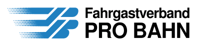 Logo Fahrgastverband PRO BAHN e.V.
