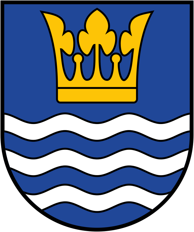 Wappen der Gemeinde Ostseebad Heringsdorf, Quelle: Wikimedia Commons, https://commons.wikimedia.org/wiki/File:Wappen_Ostseebad_Heringsdorf.svg