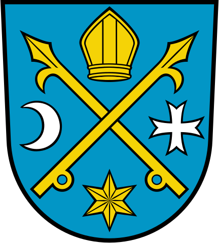 Wappen der Stadt Seelow, Quelle: Wikimedia Commons, https://commons.wikimedia.org/wiki/File:DEU_Seelow_COA.svg